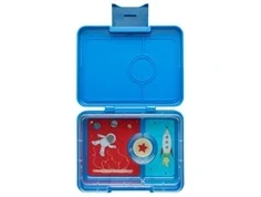 Yumbox surf blue/rocket tray 3-sections madkasse Snack